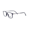 VANROSSI Unisex Black Rectangular Eyeglass Frame