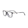VANROSSI Unisex Black Rectangular Eyeglass Frame
