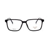 VANROSSI Unisex Black Rectangular Eyeglass Frame