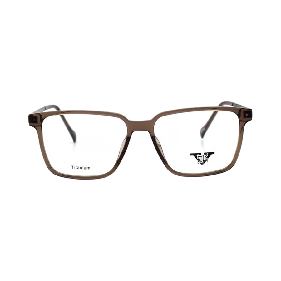 VANROSSI Unisex Grey Rectangular Eyeglass Frame