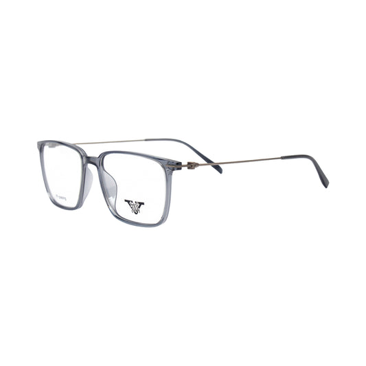 VANROSSI Unisex Grey Rectangular Eyeglass Frame