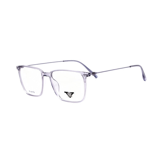 VANROSSI Unisex Grey Rectangular Eyeglass Frame