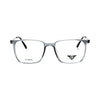 VANROSSI Unisex Grey Rectangular Eyeglass Frame