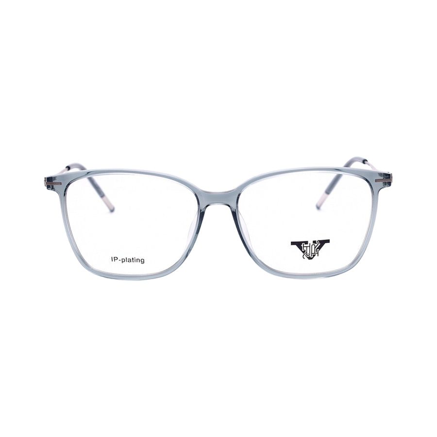 VANROSSI Women's Grey Wayfarer Eyeglass Frame