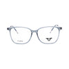 VANROSSI Women's Grey Wayfarer Eyeglass Frame