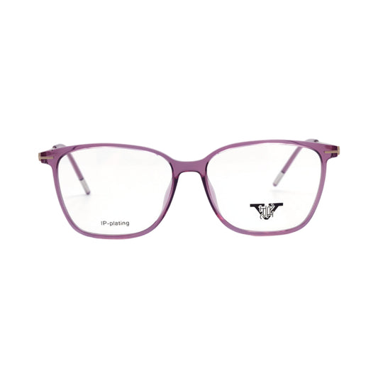VANROSSI Women's Pink Wayfarer Eyeglass Frame