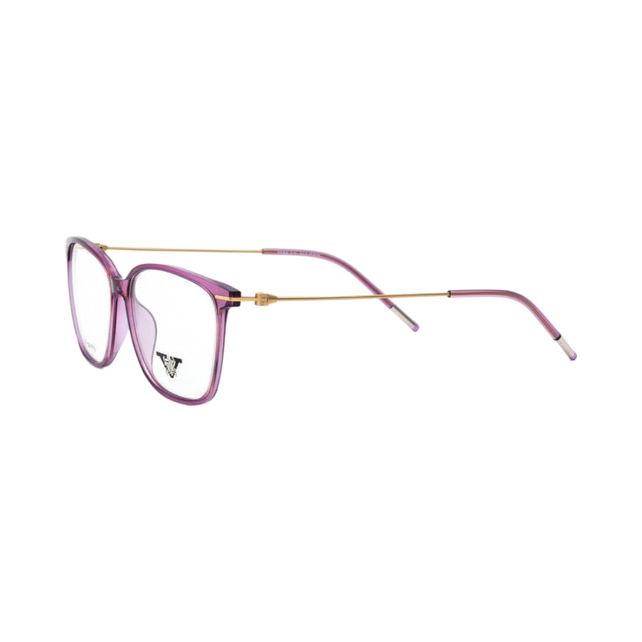 VANROSSI Women's Pink Wayfarer Eyeglass Frame