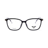 VANROSSI Women's Black Wayfarer Eyeglass Frame