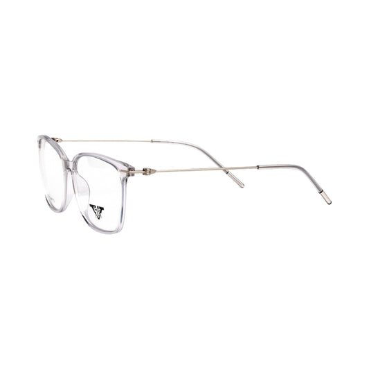 VANROSSI Women's Grey Wayfarer Eyeglass Frame