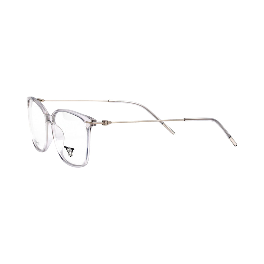 VANROSSI Women's Grey Wayfarer Eyeglass Frame
