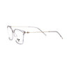 VANROSSI Women's Grey Wayfarer Eyeglass Frame