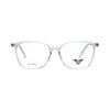 VANROSSI Women's Grey Wayfarer Eyeglass Frame