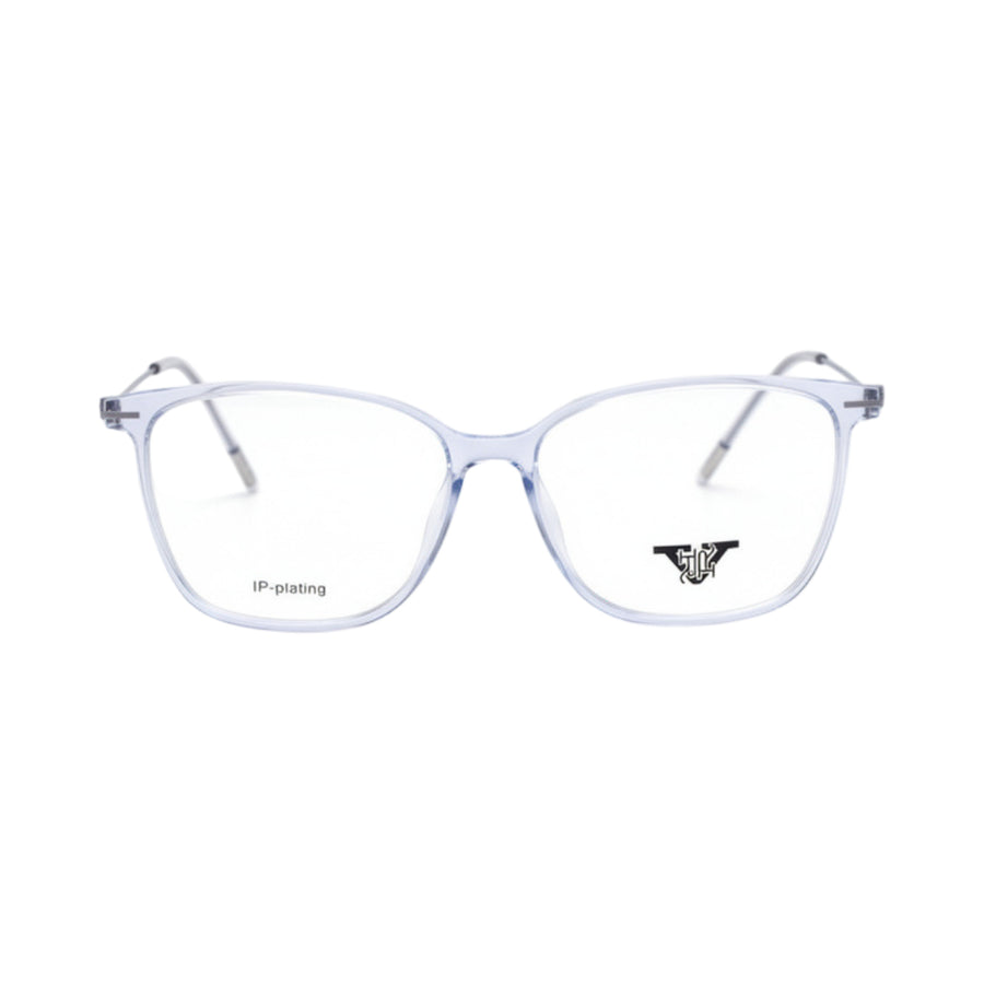 VANROSSI Women's Crystal Clear Wayfarer Eyeglass Frame