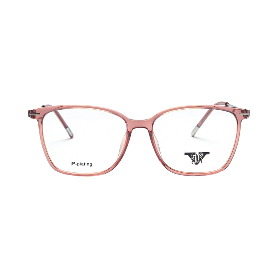 VANROSSI Women's Pink Wayfarer Eyeglass Frame