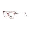 VANROSSI Women's Pink Wayfarer Eyeglass Frame