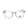 VANROSSI Women's Turquoise Round Eyeglass Frame