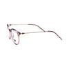 VANROSSI Women's Crystal Pink Round Eyeglass Frame
