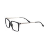 VANROSSI Men's Black Square Eyeglass Frame
