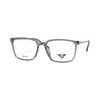 VANROSSI Men's Grey Rectangular Eyeglass Frame