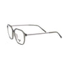 VANROSSI Women's Grey Geometric Eyeglass Frame