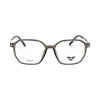VANROSSI Women's Grey Geometric Eyeglass Frame