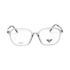 VANROSSI Women's Light Grey Geometric Eyeglass Frame