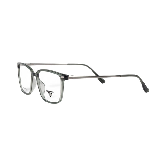 VANROSSI Unisex Crystal Olive Eyeglass Frame