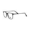 VANROSSI Unisex Grey Rectangular Eyeglass Frame
