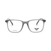 VANROSSI Unisex Grey Rectangular Eyeglass Frame