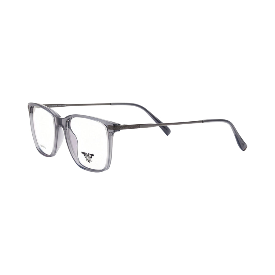 VANROSSI Unisex Grey Rectangular Eyeglass Frame
