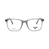 VANROSSI Unisex Grey Rectangular Eyeglass Frame