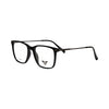 VANROSSI Unisex Black Rectangular Eyeglass Frame