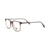VANROSSI Unisex Crystal Café Rectangular Eyeglass Frame