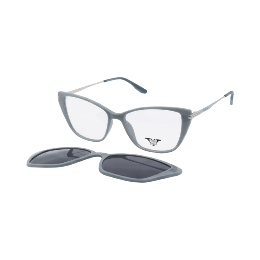 VANROSSI Cat-Eye Clip-On Optical Glasses