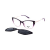 VANROSSI Cat-Eye Clip-On Optical Glasses