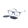 VANROSSI Clip-On Rectangular Optical Glasses