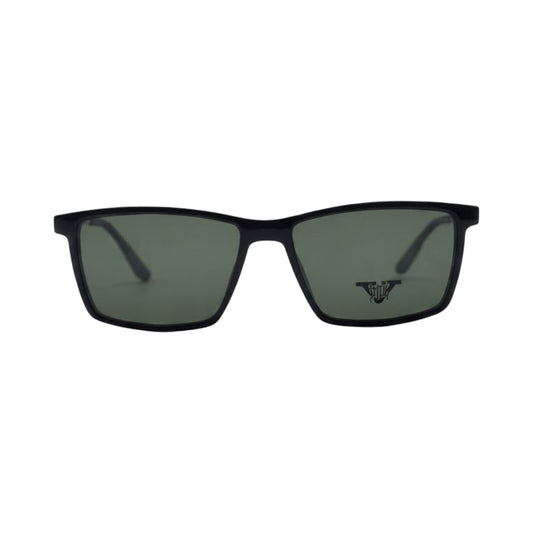 VANROSSI Rectangular Clip-On Optical Glasses
