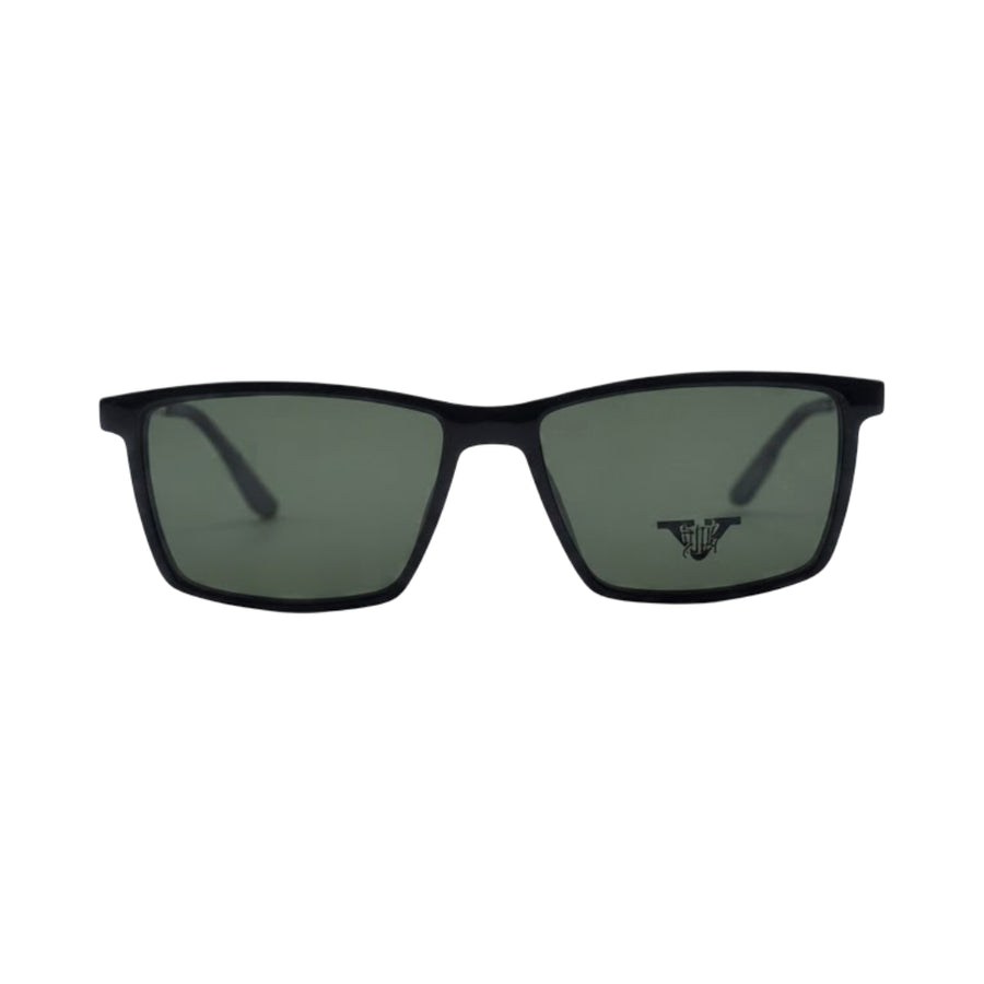 VANROSSI Rectangular Clip-On Optical Glasses