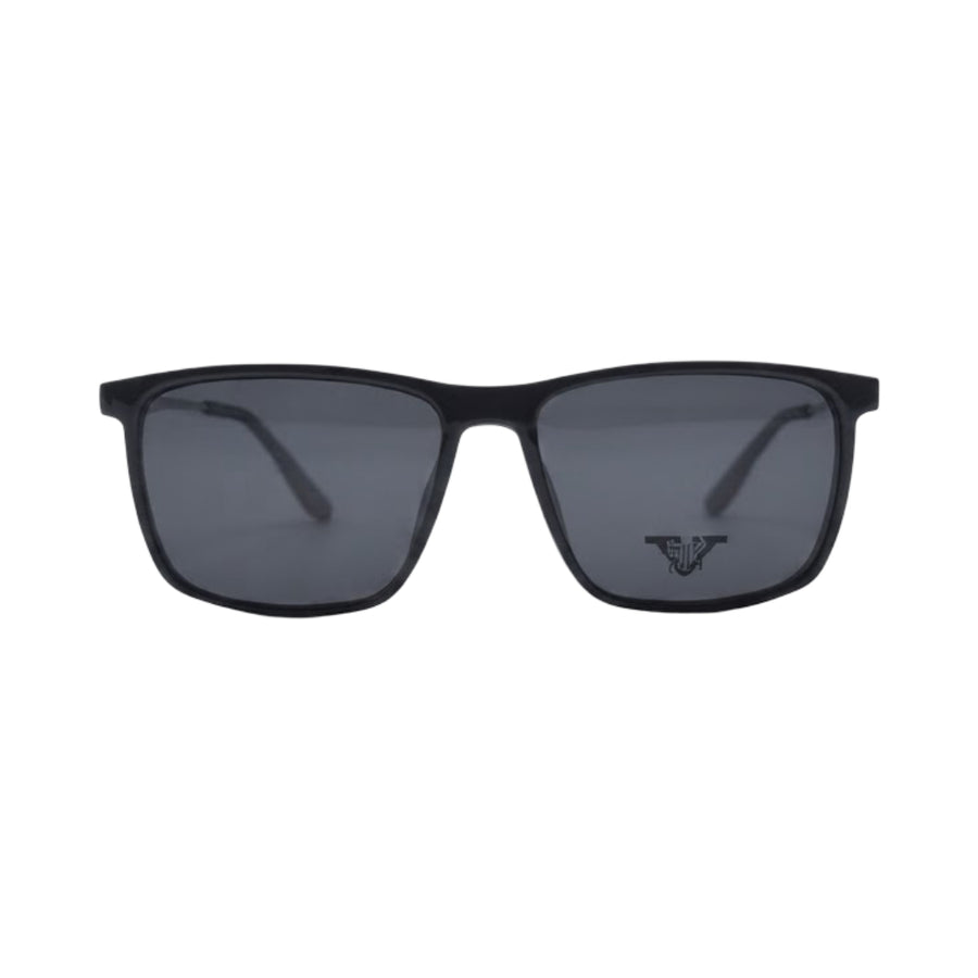 VANROSSI Clip-On Rectangular Optical Glasses