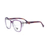 VANROSSI Women's Purple Cat Eye Eyeglass Frame