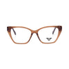VANROSSI Women's Crystal Hazel Cat-Eye Eyeglass Frame