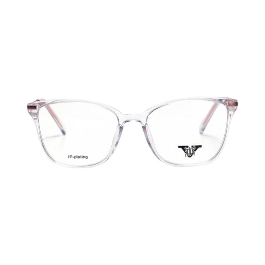 VANROSSI Women's Crystal Clear Cat-Eye Eyeglass Frame