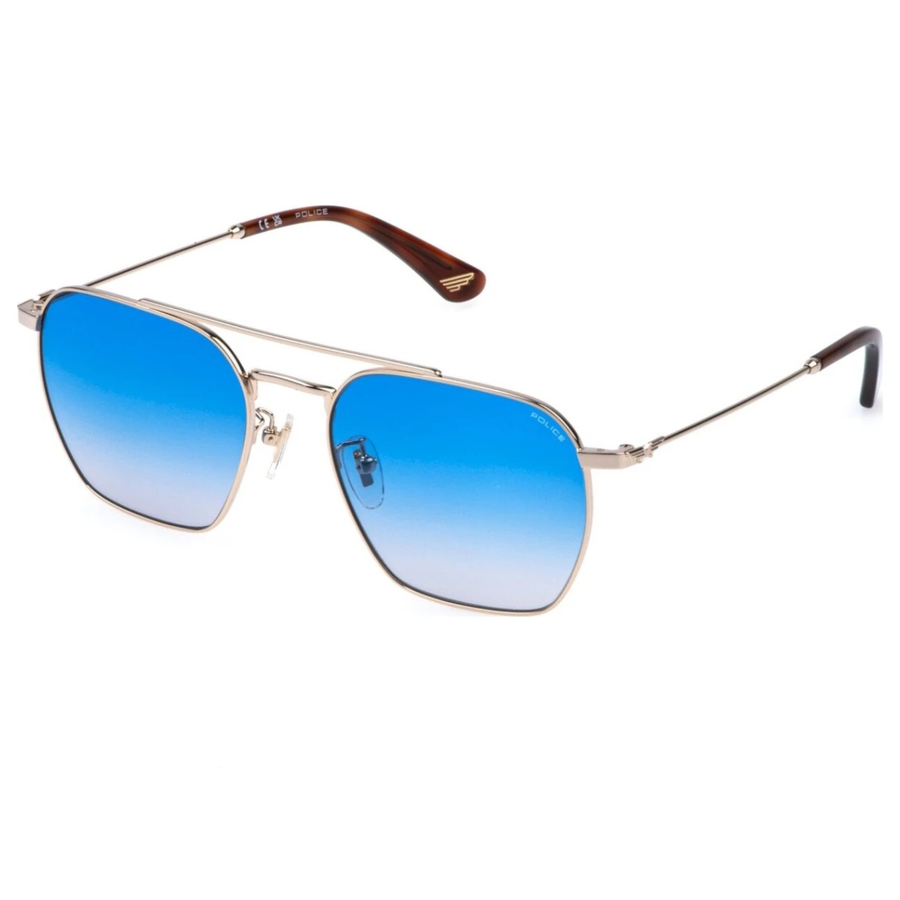 Police Men’s Double-Bridge Sunglasses