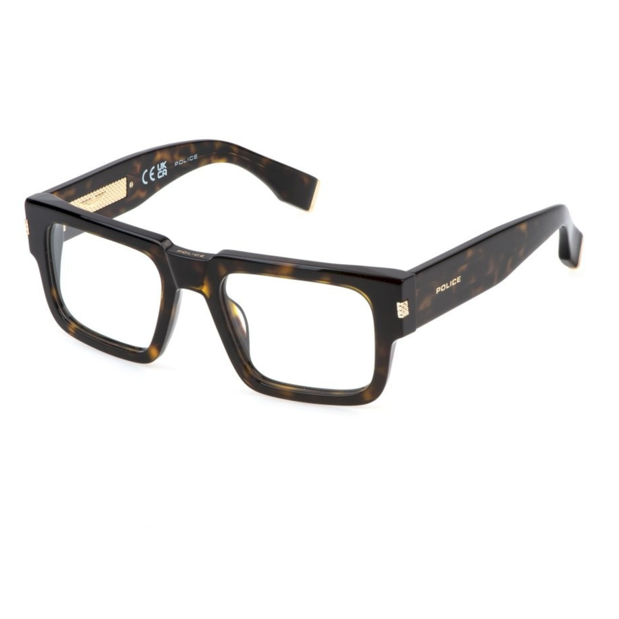 Police Unisex Square Eyeglasses
