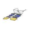 VANROSSI Rectangle Clip-On Optical Glasses