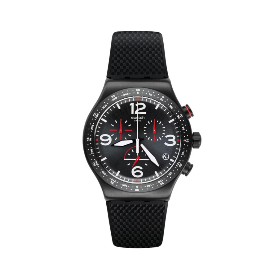 SWATCH-YVB403 BLACK IS BACK