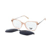 VANROSSI Cat-Eye Clip-On Optical Glasses