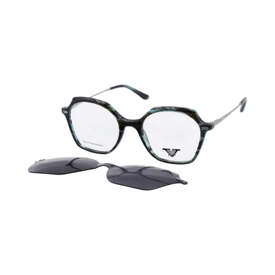 VANROSSI Geometric Clip-On Optical Glasses