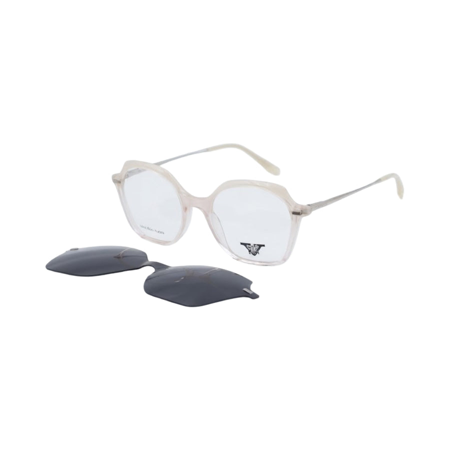 VANROSSI Geometric Clip-On Optical Glasses