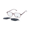 VANROSSI Geometric Clip-On Optical Glasses